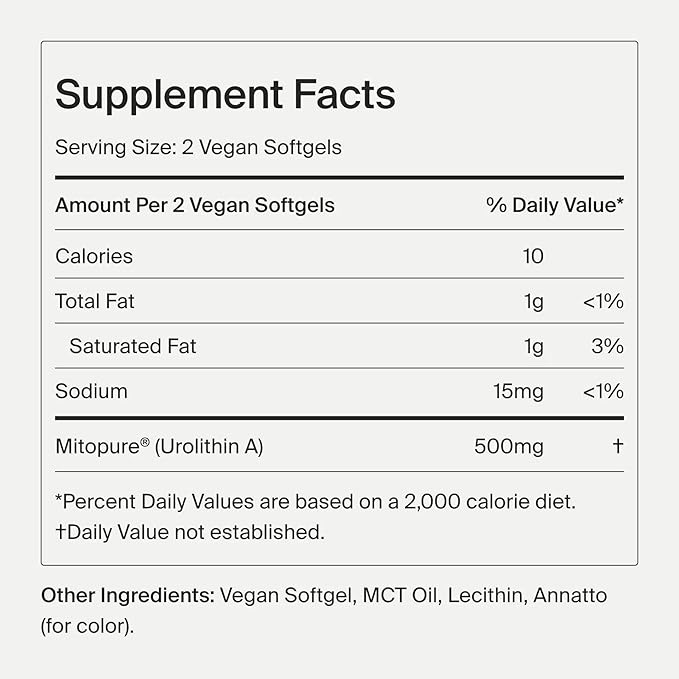 Mitopure Softgels
